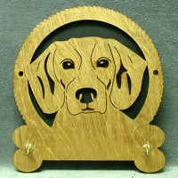 Leash Holder Beagle - Click Image to Close